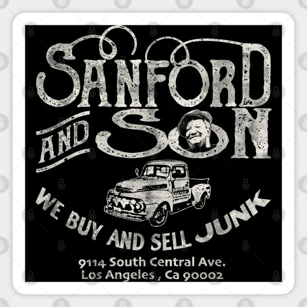 Sanford and Son Corduroy Magnet by Alema Art